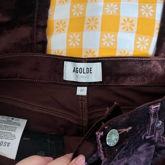 Brand new Agolde chocolate milk flared pants - Picture 3 of 3